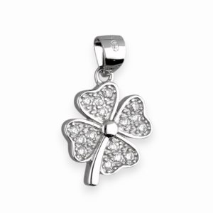 Srebrni privjesak djetelina