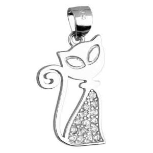 Srebrni privjesak mačka