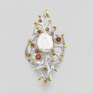 Srebrni prsten biser