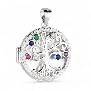 Srebrni privjesak drvo