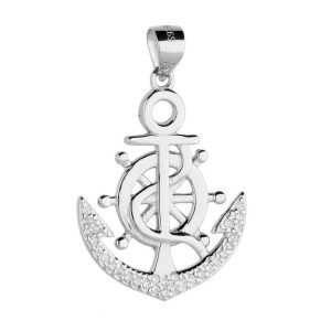 Srebrni privjesak sidro