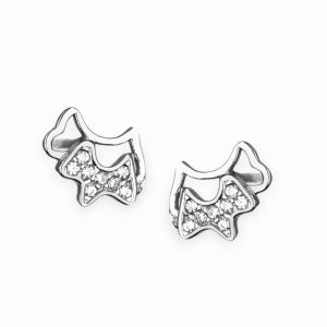 Srebrne naušnice psići