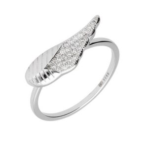 Srebrni prsten krilo