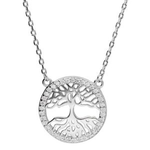 Srebrna ogrlica drvo života