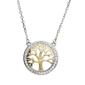 Srebrna ogrlica drvo života