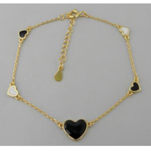 Srebrna narukvica srce