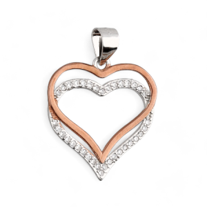 Srebrni privjesak srce