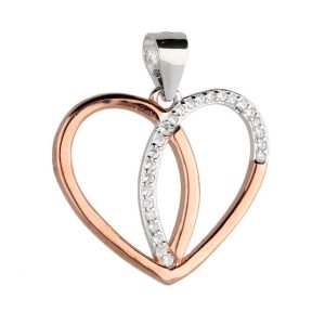 Srebrni privjesak srce