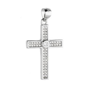 Srebrni privjesak križ