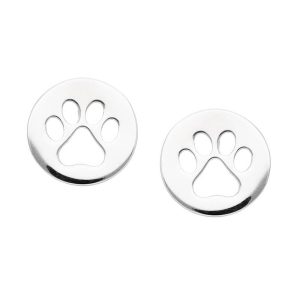 Srebrne naušnice šape