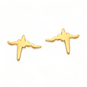 Srebrne naušnice puls