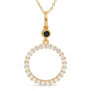 Srebrna ogrlica hoop