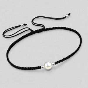 Narukvica srebro i biser