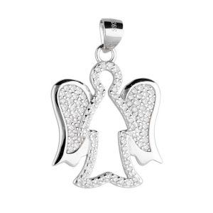 Srebrni privjesak anđeo