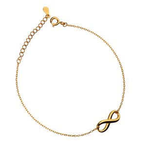 Srebrna narukvica infinity