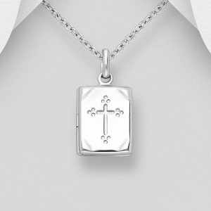 Srebrni privjesak s križom