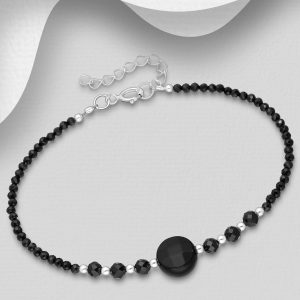 Narukvica srebro i Spinel