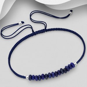 Narukvica srebro lapis lazuli