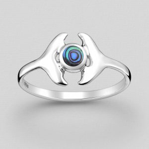 Srebrni prsten kitov rep