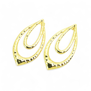 Naušnice od pozlaćenog čelika