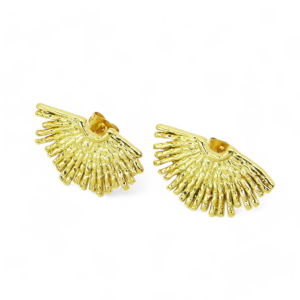 Naušnice od pozlaćenog čelika