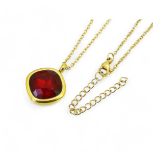 Ogrlica od pozlaćenog čelika