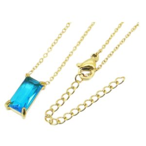 Ogrlica od pozlaćenog čelika