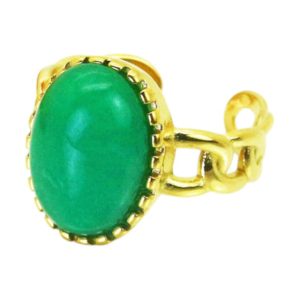 Prsten od pozlaćenog čelika