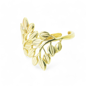 Prsten od pozlaćenog čelika