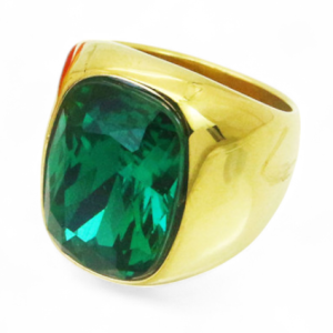 Prsten od pozlaćenog čelika