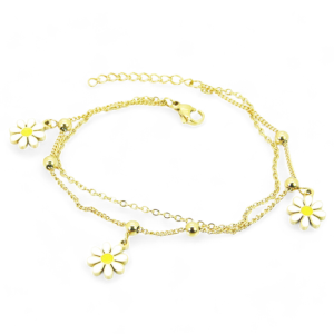 Narukvica od pozlaćenog čelika