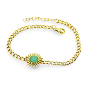 Narukvica od pozlaćenog čelika