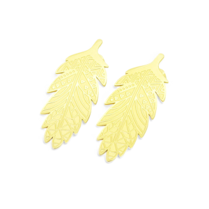 Naušnice od pozlaćenog čelika