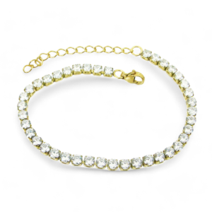 Narukvica od pozlaćenog čelika