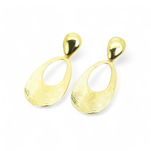 Naušnice od pozlaćenog čelika