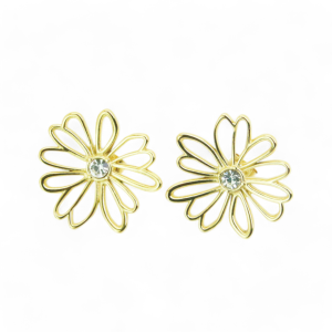 Naušnice od pozlaćenog čelika