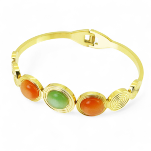 Narukvica od pozlaćenog čelika