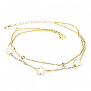 Narukvica od pozlaćenog čelika