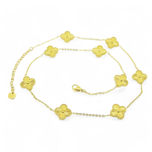 Ogrlica od pozlaćenog čelika