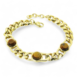 Narukvica od pozlaćenog čelika