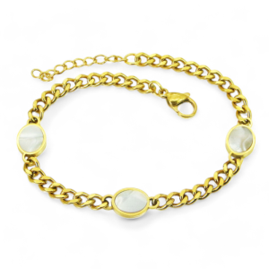 Narukvica od pozlaćenog čelika