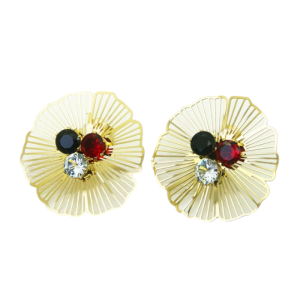 Naušnice od pozlaćenog čelika