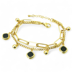 Narukvica od pozlaćenog čelika