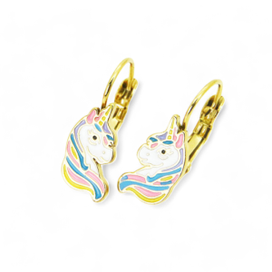 Naušnice od pozlaćenog čelika