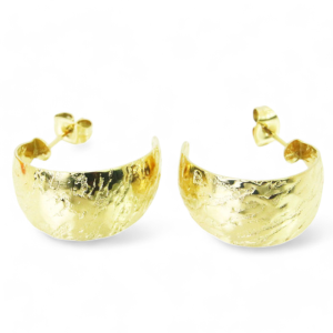 Naušnice od pozlaćenog čelika