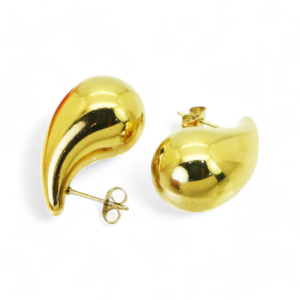 Naušnice od pozlaćenog čelika