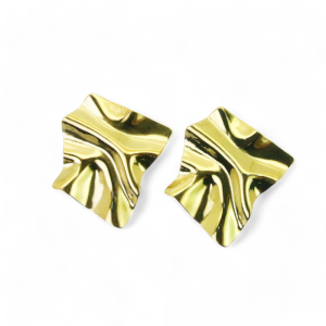 Naušnice od pozlaćenog čelika