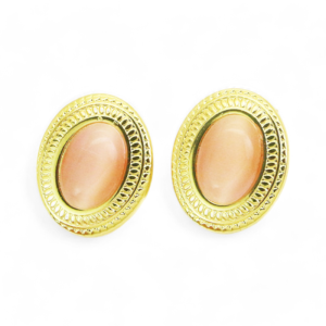 Naušnice od pozlaćenog čelika