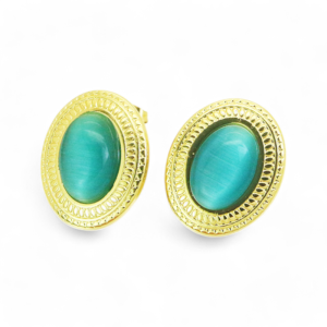 Naušnice od pozlaćenog čelika