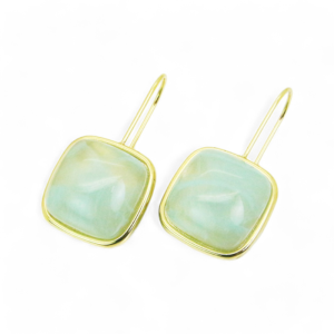 Naušnice od pozlaćenog čelika